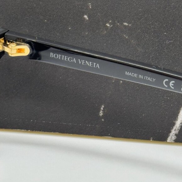 NEW BV1294O 001 BOTTEGA VENETA BLACK UNISEX BOTTEGA VENETA EYEGLASSES - Picture 9 of 10